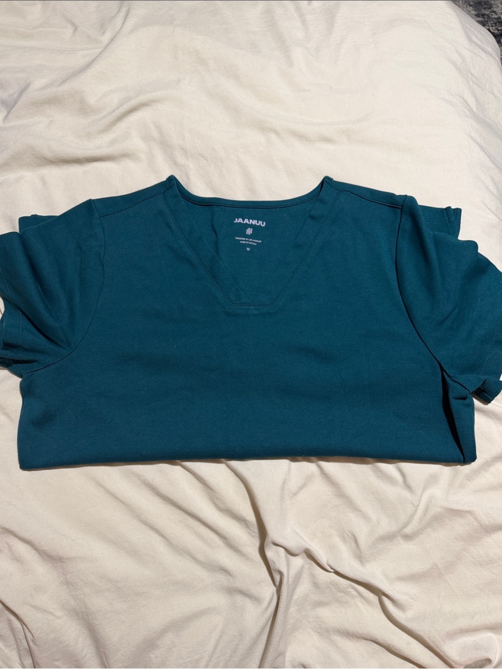 Jaanuu V-Neck Short Sleeve Scrub Set
